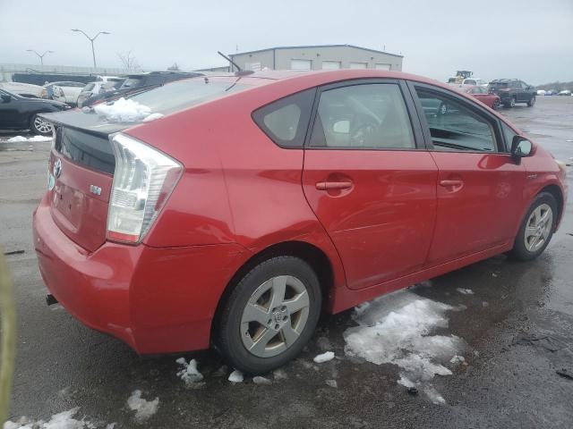 JTDKN3DU1A0042073 - 2010 TOYOTA PRIUS RED photo 3