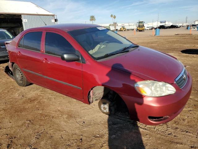 1NXBR32E15Z418720 - 2005 TOYOTA COROLLA CE RED photo 4