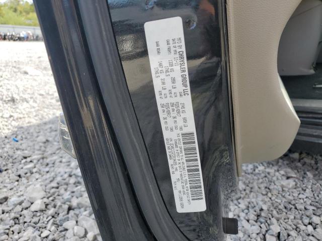 2C4RC1CG7CR194355 - 2012 CHRYSLER TOWN & COU TOURING L BLACK photo 13