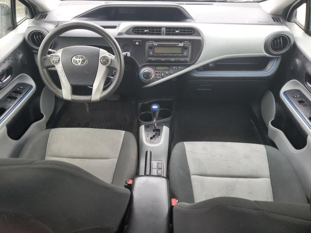 JTDKDTB3XC1526608 - 2012 TOYOTA PRIUS C WHITE photo 8