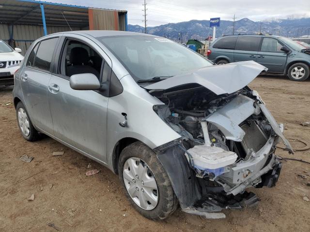 JTDKT903495235449 - 2009 TOYOTA YARIS SILVER photo 4