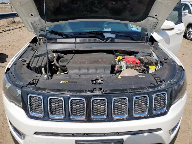3C4NJDCB9KT650037 - 2019 JEEP COMPASS LIMITED Білий фото 12