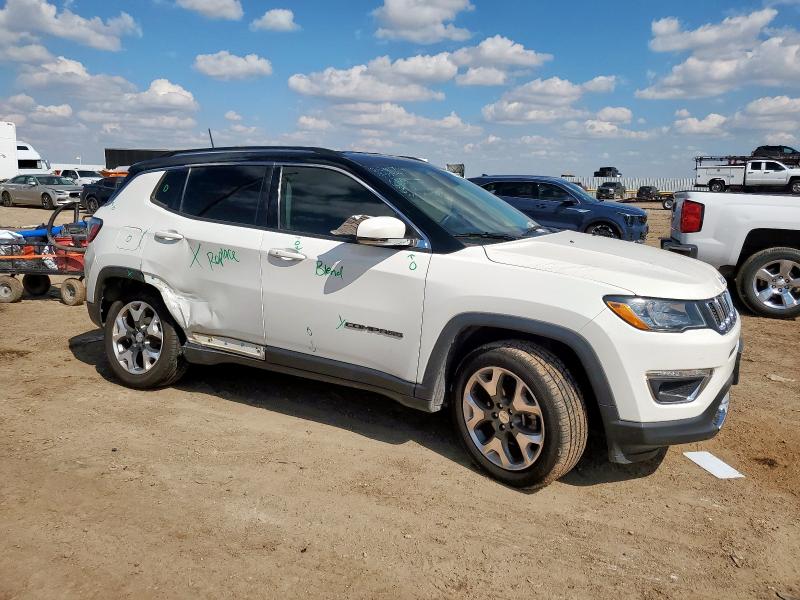 3C4NJDCB9KT650037 - 2019 JEEP COMPASS LIMITED Білий фото 4