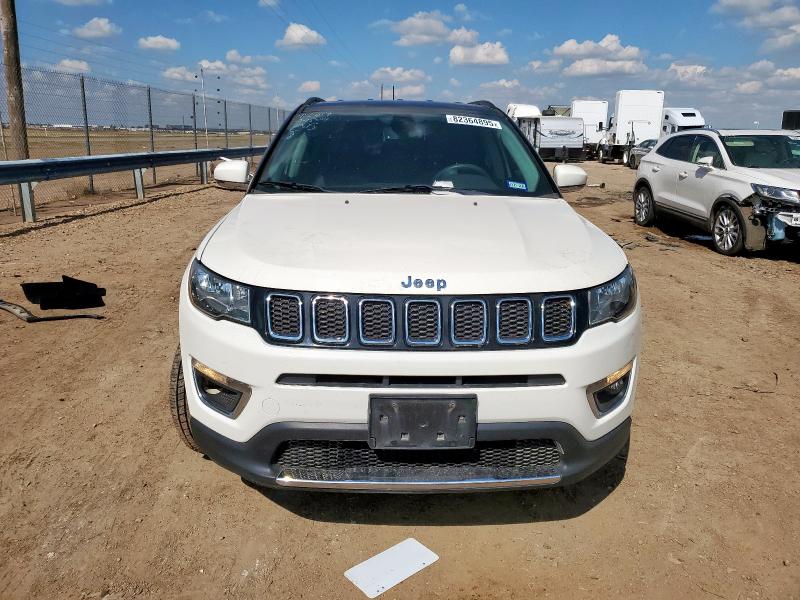 3C4NJDCB9KT650037 - 2019 JEEP COMPASS LIMITED Білий фото 5