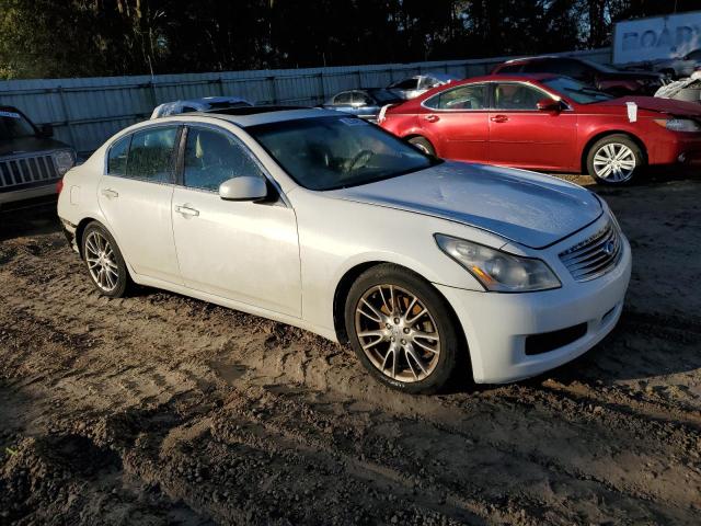 JNKBV61E17M711330 - 2007 INFINITI G35 WHITE photo 4