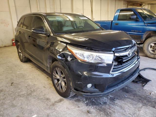 5TDKKRFH1FS104670 - 2015 TOYOTA HIGHLANDER XLE BLACK photo 4