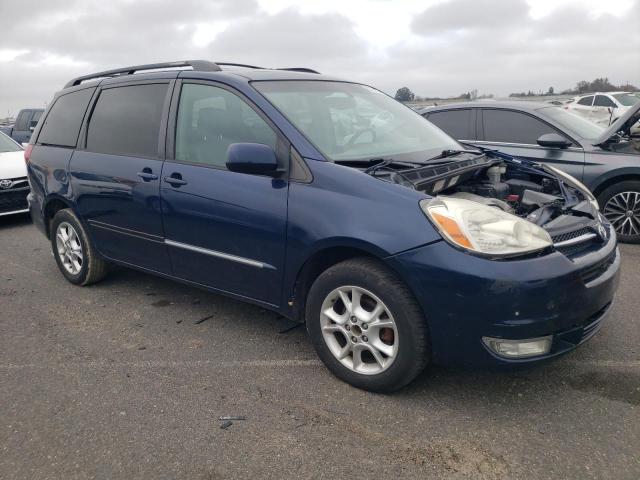 5TDBA22C45S033290 - 2005 TOYOTA SIENNA XLE BLUE photo 4