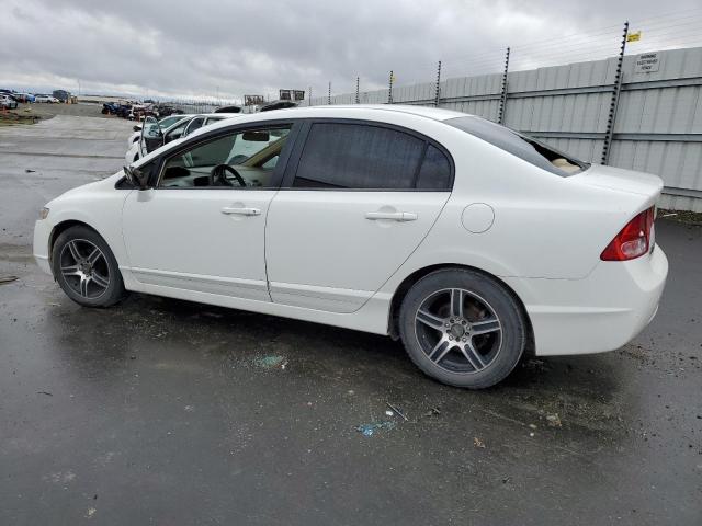 1HGFA16887L066056 - 2007 HONDA CIVIC EX WHITE photo 2