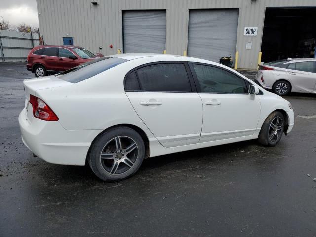 1HGFA16887L066056 - 2007 HONDA CIVIC EX WHITE photo 3