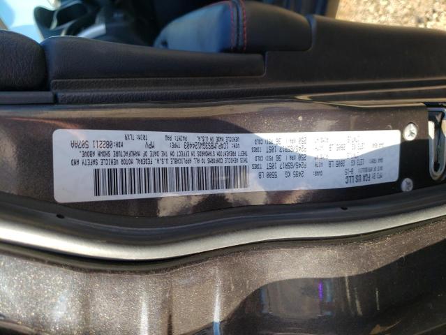 1C4PJMBS3GW124403 - 2016 JEEP CHEROKEE TRAILHAWK GRAY photo 14