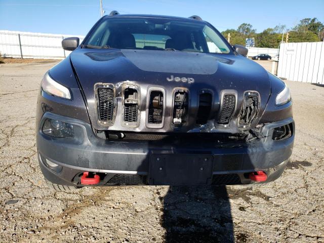 1C4PJMBS3GW124403 - 2016 JEEP CHEROKEE TRAILHAWK GRAY photo 5