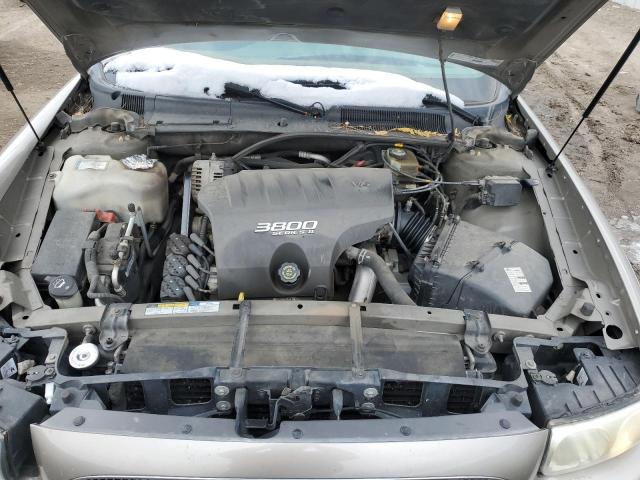 1G4HR54K71U294309 - 2001 BUICK LESABRE LIMITED TAN photo 11