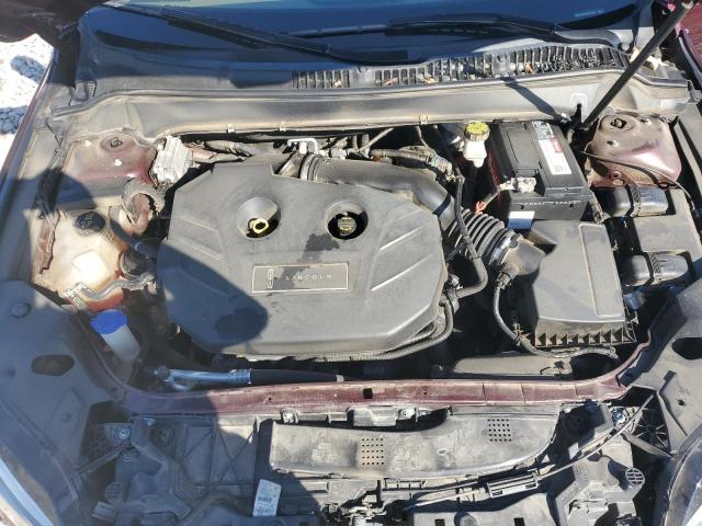 3LN6L5C92JR627899 - 2018 LINCOLN MKZ SELECT Бордовый фото 11