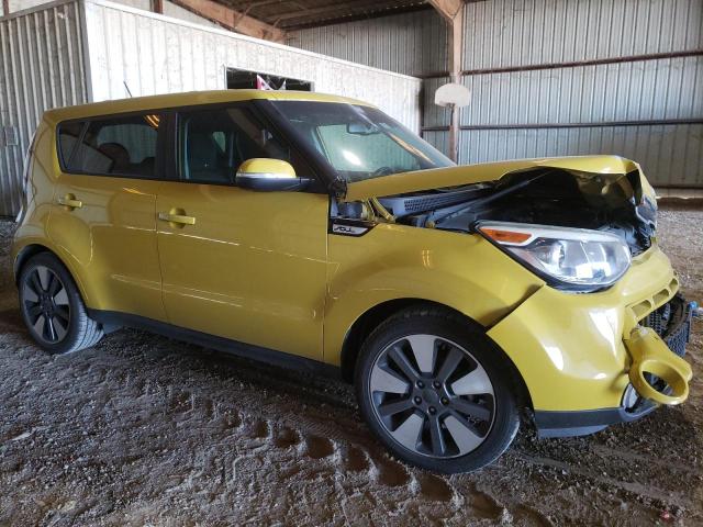 KNDJX3A5XE7020198 - 2014 KIA SOUL ! YELLOW photo 4