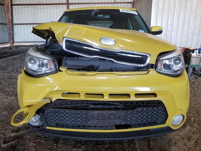 KNDJX3A5XE7020198 - 2014 KIA SOUL ! YELLOW photo 5