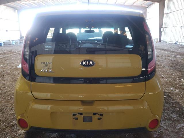 KNDJX3A5XE7020198 - 2014 KIA SOUL ! YELLOW photo 6