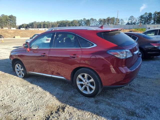 2T2ZK1BA2CC071574 - 2012 LEXUS RX 350 MAROON photo 2