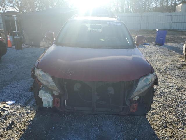 2T2ZK1BA2CC071574 - 2012 LEXUS RX 350 MAROON photo 5