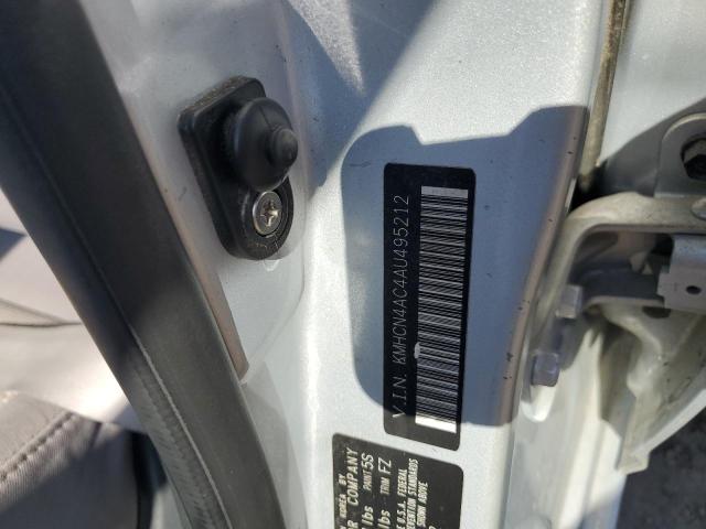 KMHCN4AC4AU495212 - 2010 HYUNDAI ACCENT GLS 银色 照片 12