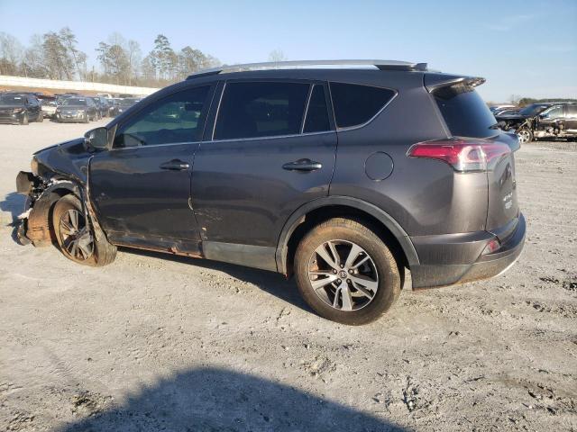 2T3WFREV4GW281968 - 2016 TOYOTA RAV4 XLE GRAY photo 2