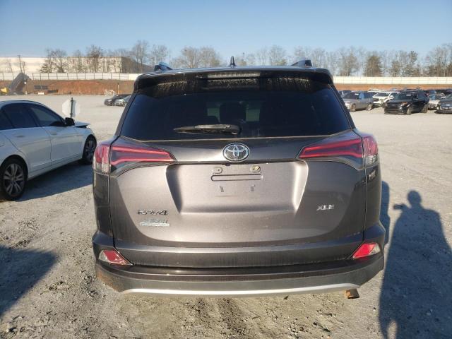 2T3WFREV4GW281968 - 2016 TOYOTA RAV4 XLE GRAY photo 6