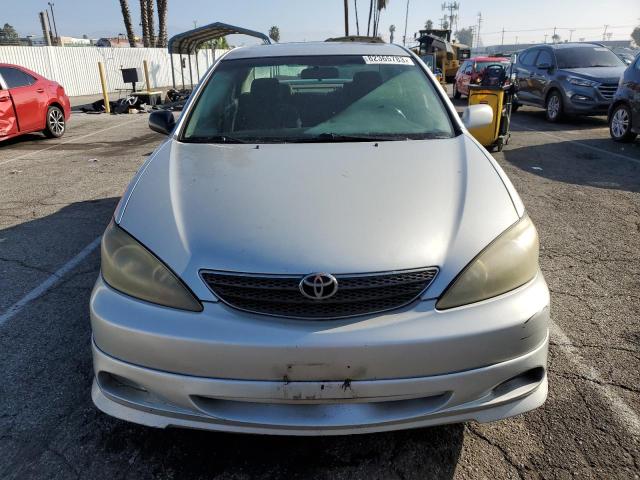 4T1BE32K54U821292 - 2004 TOYOTA CAMRY LE SILVER photo 5