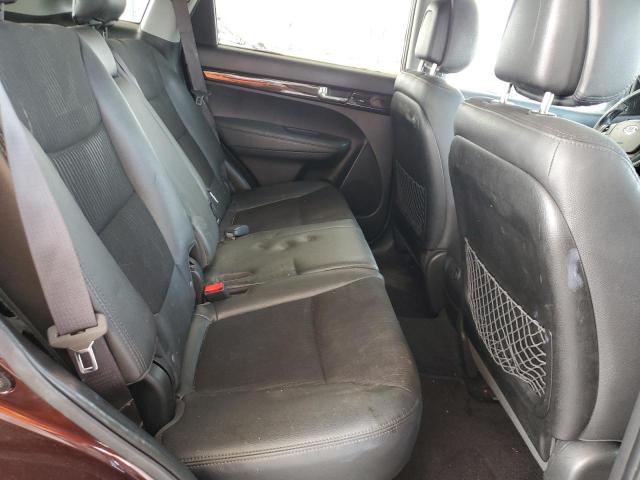 5XYKU3A64CG244976 - 2012 KIA SORENTO EX BURGUNDY photo 10