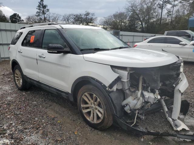 1FM5K7D8XFGC45912 - 2015 FORD EXPLORER XLT WHITE photo 4