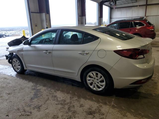 5NPD74LF6KH449399 - 2019 HYUNDAI ELANTRA SE SILVER photo 2