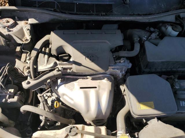 4T1BF1FK0CU091639 - 2012 TOYOTA CAMRY BASE ნაცრისფერი ფოტო 11