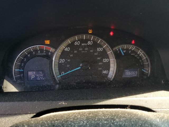 4T1BF1FK0CU091639 - 2012 TOYOTA CAMRY BASE ნაცრისფერი ფოტო 9