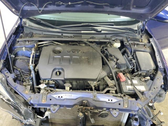 2T1BURHEXHC912718 - 2017 TOYOTA COROLLA L BLUE photo 11