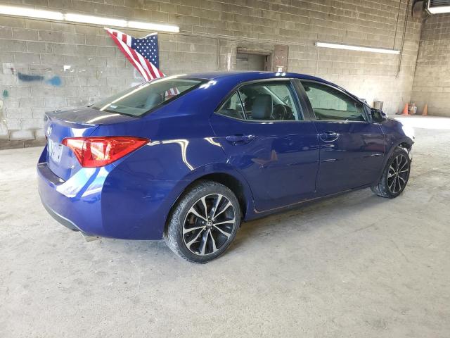 2T1BURHEXHC912718 - 2017 TOYOTA COROLLA L BLUE photo 3