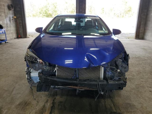 2T1BURHEXHC912718 - 2017 TOYOTA COROLLA L BLUE photo 5
