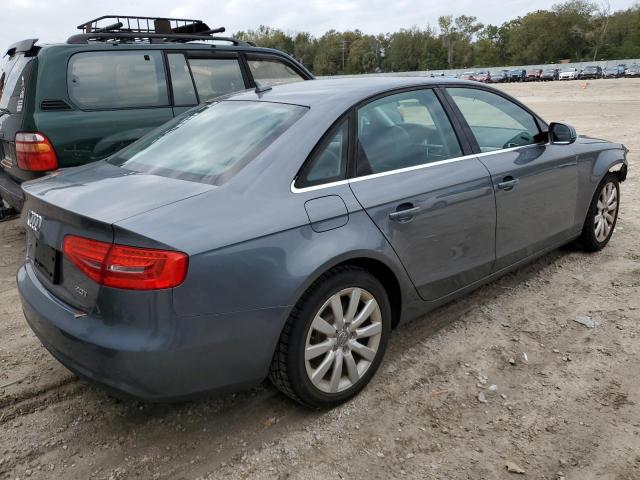 WAUAFAFL9DN017282 - 2013 AUDI A4 PREMIUM GRAY photo 3