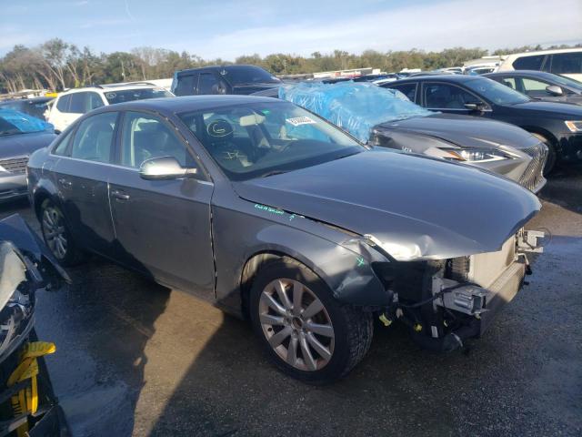 WAUAFAFL9DN017282 - 2013 AUDI A4 PREMIUM GRAY photo 4