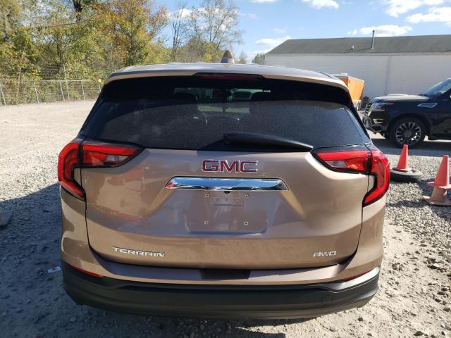 3GKALTEV6JL267475 - 2018 GMC TERRAIN SLE 棕色 照片 6