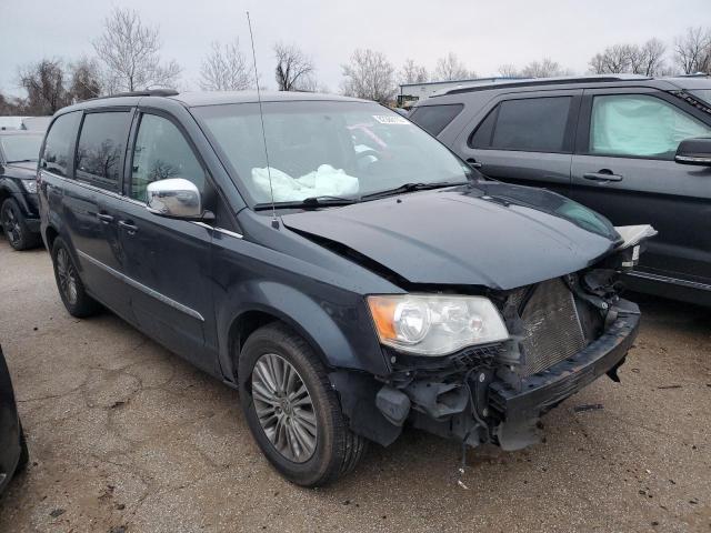 2C4RC1CG6ER329831 - 2014 CHRYSLER TOWN & COU TOURING L GRAY photo 4