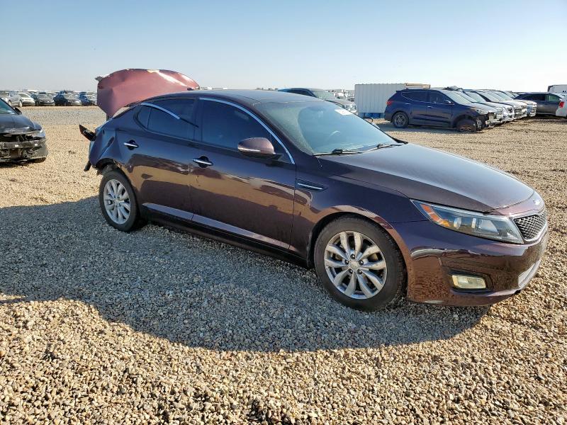 5XXGN4A77FG453381 - 2015 KIA OPTIMA EX BURGUNDY photo 4