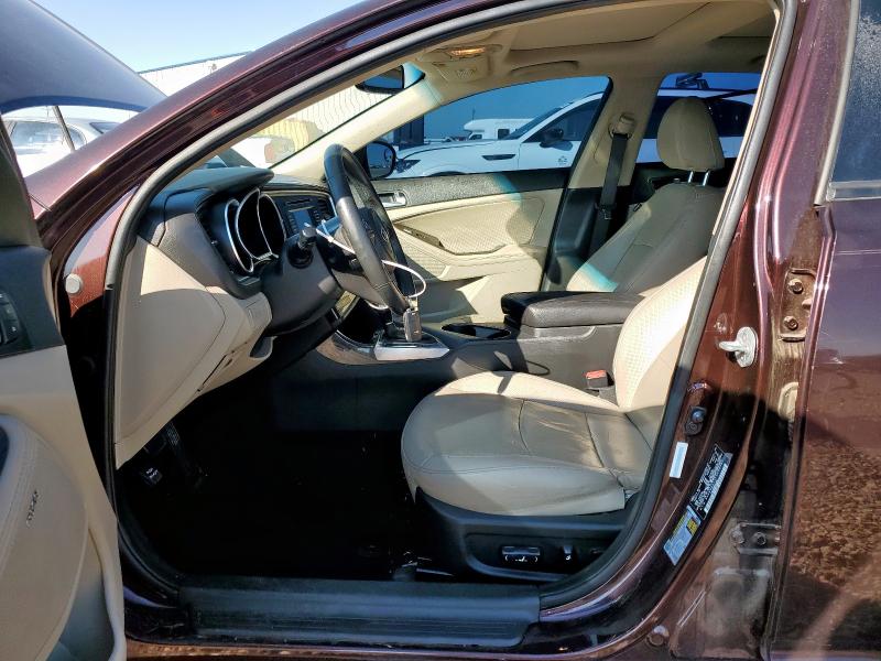 5XXGN4A77FG453381 - 2015 KIA OPTIMA EX BURGUNDY photo 7