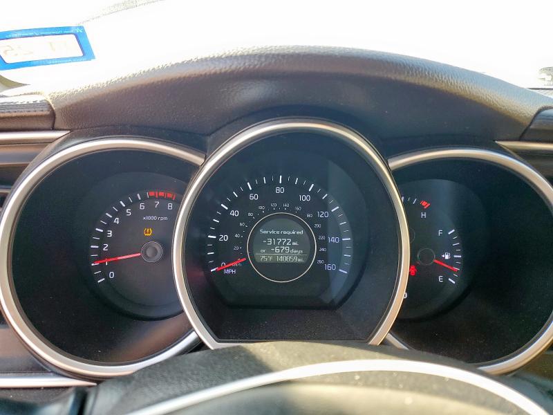 5XXGN4A77FG453381 - 2015 KIA OPTIMA EX BURGUNDY photo 9