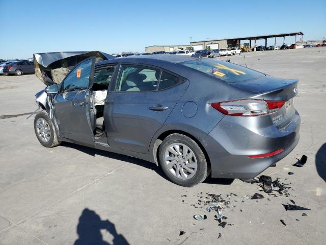 KMHD74LF0HU371518 - 2017 HYUNDAI ELANTRA SE GRAY photo 2