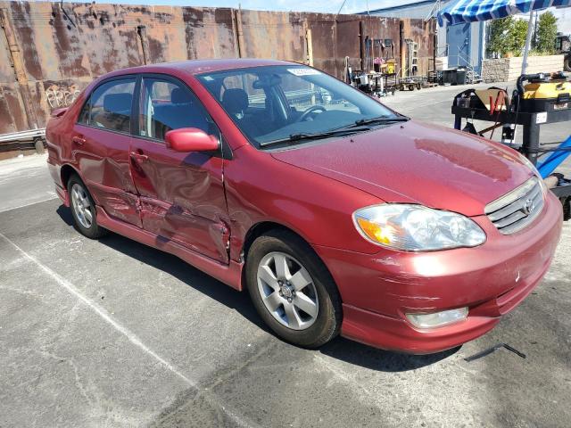 1NXBR32EX3Z151199 - 2003 TOYOTA COROLLA CE წითელი ფოტო 4