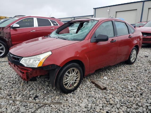 1FAHP3FN5BW164482 - 2011 FORD FOCUS SE RED photo 1