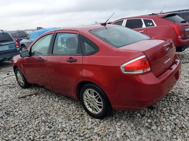 1FAHP3FN5BW164482 - 2011 FORD FOCUS SE RED photo 2