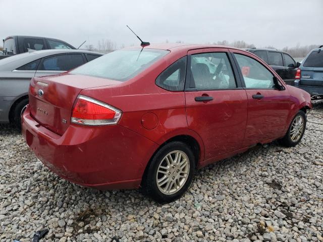 1FAHP3FN5BW164482 - 2011 FORD FOCUS SE RED photo 3