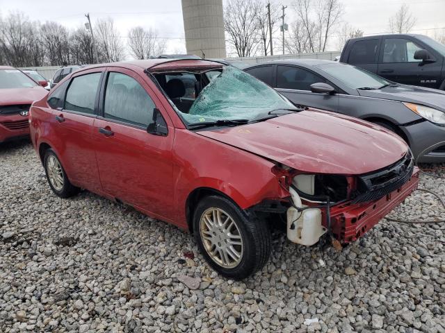 1FAHP3FN5BW164482 - 2011 FORD FOCUS SE RED photo 4