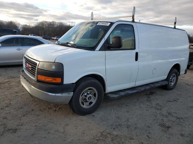 1GTW7FCA4E1915917 - 2014 GMC SAVANA G2500 WHITE photo 1