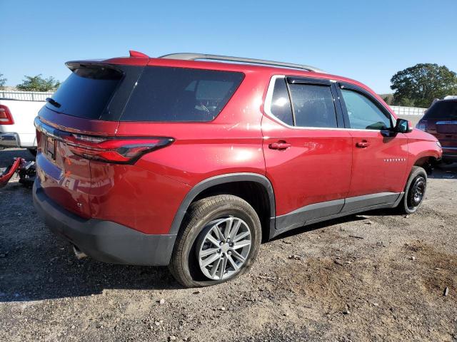 1GNEVGKW5PJ332237 - 2023 CHEVROLET TRAVERSE LT 勃艮第红 照片 3