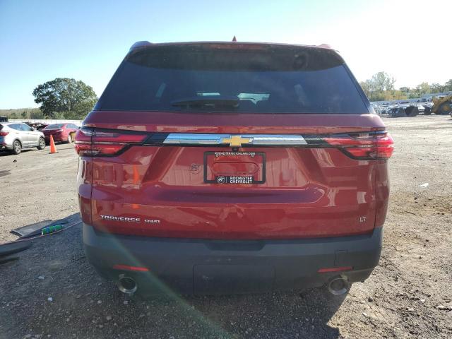 1GNEVGKW5PJ332237 - 2023 CHEVROLET TRAVERSE LT 勃艮第红 照片 6